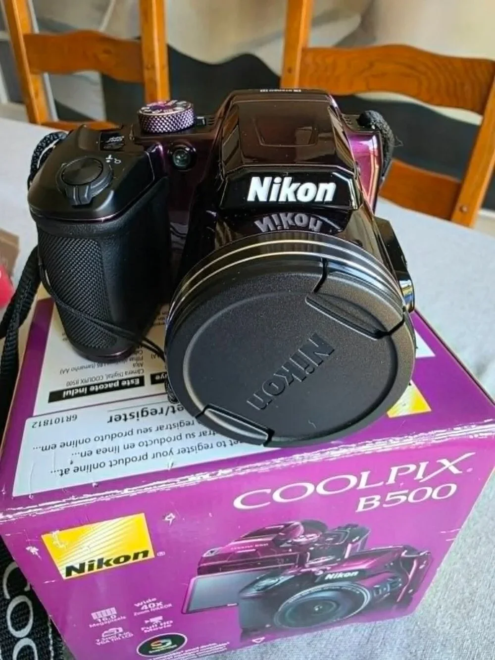 Nikon CoolPix B500 Digital Camera, 16 megapixel, 40x Zoom